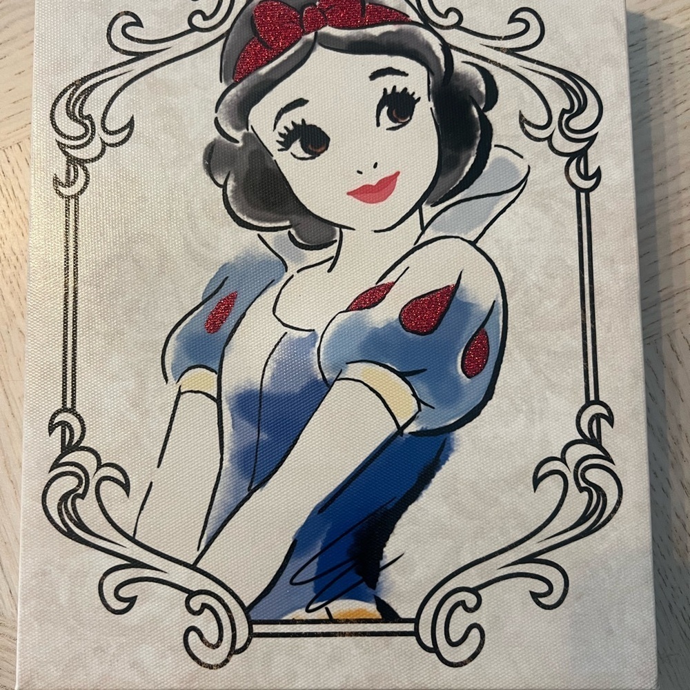 Disney Snow White Wall Art 8x 10 - Picture 3 of 4